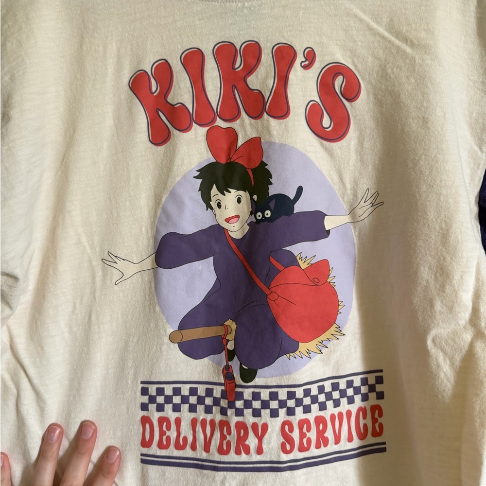 HerUniverse Box Lunch Studio Ghibli Kiki’s Delivery Service Short Sleeve Tee - Picture 6 of 8